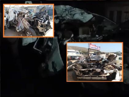 Road Accident in Jaipur, A police car crash, 4 policemen and one accused died on the spot | Road Accident: पोलिसांच्या कारचा भीषण अपघात, 4 पोलिस आणि एका आरोपीचा जागीच मृत्यू