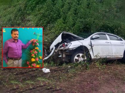 A doctor who came to the village for Gokulashtami died and 1 person was injured when his car overturned | गोकुळाष्टमीसाठी गावी आलेल्या डॉक्टरांचा कार उलटल्याने मृत्यू तर १ जण जखमी