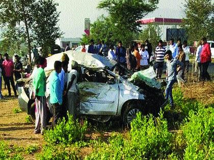 Accident on Karjat-Kalyan state highway; The death of a young man | कर्जत-कल्याण राज्यमार्गावर अपघात; तरुणाचा मृत्यू