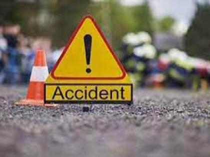 A cow and three goats were killed by a speeding car; The child was also injured | नंदुरबार : भरधाव कारच्या धडेकत गाय व तीन शेळ्या ठार; बालकही जखमी