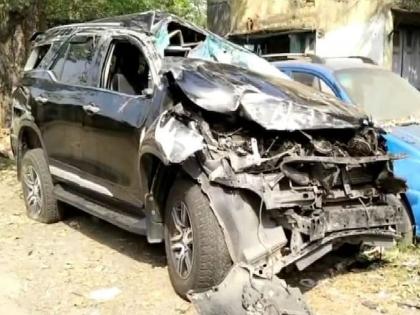 Accident: MLA's car hits, husband and wife die in horrific accident, son serious | Accident: आमदाराच्या दिराच्या कारने दिली धडक, भीषण अपघातात पती-पत्नीचा मृत्यू, मुलगा गंभीर 