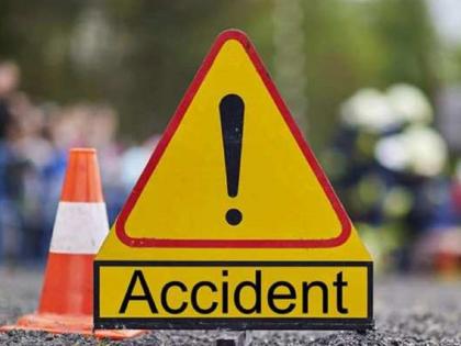 A motorcyclist died on the spot in a collision with an unknown vehicle | दुचाकीवरील किराणा दुकानदाराचा अज्ञात वाहनाच्या धडकेत जागीच मृत्यू