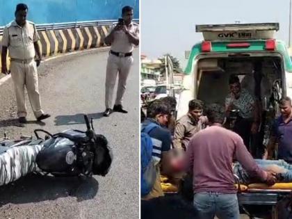 Two youths were killed after falling from the flyover in front of Daboli Airport | दाबोळी विमानतळासमोरील उड्डाणपुलावरून कोसळून दोन तरुण ठार