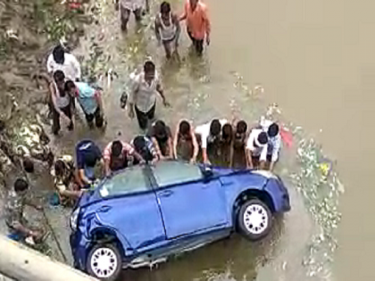 Three killed in an accident on Penganga river, including the brother of Anil Gote | पैनगंगा नदीवरील अपघातात तीन ठार, मृतामध्ये आ.अनिल गोटे यांच्या बंधूचा समावेश