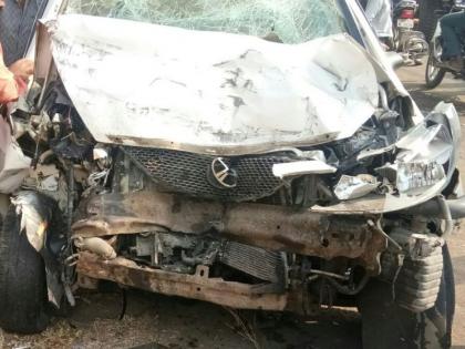 Mangrulpar: Two people killed on the spot in Indica and Cruiser accident | मंगरूळपीर : इंडिका व क्रूझरच्या अपघातात दोन जण जागीच ठार 