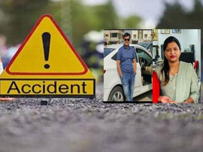 Accident: Truck overturns car, Doctor couple dies, horrific accident on Varora-Vani road | Accident: ट्रकने कारला फरफटत नेले, वैद्यकीय दाम्पत्याचा मृत्यू, वरोरा-वणी मार्गावर भीषण अपघात