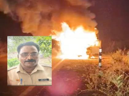 Parbhani: Two-wheeler 4-wheeler fatal accident, police sub-inspector dies on the spot | Parbhani: दुचाकी चार चाकीचा भीषण अपघात, पोलीस उपनिरीक्षकांचा जागीच मृत्यू