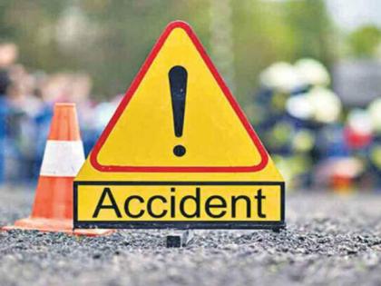 Bike rider injured in collision with Tata axle in nagpur | टाटा एक्सलच्या धडकेत दुचाकीस्वार जखमी