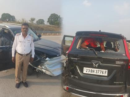 A vehicle overturned near Fardapur on Samriddhi; 2 injured, 1 from Pune critical | समृद्धीवर फर्दापूरनजीक वाहन उलटले; २ जखमी, पुण्यातील १ जण गंभीर