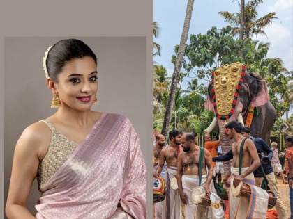 actress Priyamani donate mechanical elephant to Kerala kochi mahadev temple | प्रियामणीनं कोचीच्या महादेव मंदिरात दान केला यांत्रिक हत्ती, कारण ऐकून कराल कौतुक