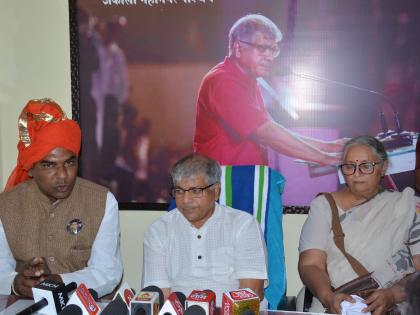 BJP-Sena Alliance - Adv. Prakash Ambedkar | भाजप-सेना युती ही पाडापाडीसाठी - अ‍ॅड. प्रकाश आंबेडकर