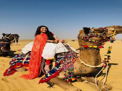 AadaA Khan shoots in Jaisalmer | अदा खानने केली जैसलमेर सफर