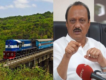 Inquire about ticket reservation in Konkan Railway; Ajit Pawar's demand to the Union Railway Minister | कोकण रेल्वेतील तिकीट आरक्षणाची चौकशी करा; अजित पवार यांची केंद्रीय रेल्वेमंत्र्यांकडे मागणी