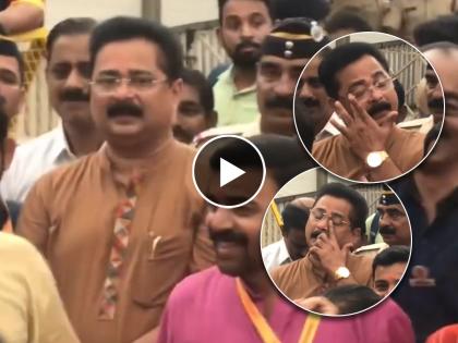Aadesh Bandekar shared old emotional video after removal from siddhivinayak trust post shivsena | सिद्धीविनायक न्यासच्या अध्यपदावरुन पायउतार झाल्यानंतर आदेश बांदेकरांना अश्रू अनावर, जुना Video शेअर