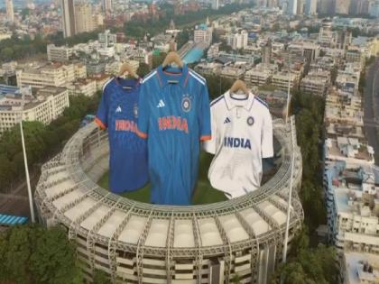  Adidas launches new India cricket jersey for all the 3 formats ahead of WTC Final 2023 | WTC फायनलपूर्वी टीम इंडियाच्या नवीन 'जर्सी'चं अनावरण; तिन्ही फॉरमॅटसाठी वेगवेगळी...