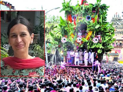 Aditi Patwardhan allowed to participate in Tasgaon Rathotsav | Sangli: तासगाव रथोत्सवातील सहभागासाठी अदिती पटवर्धनांना परवानगी