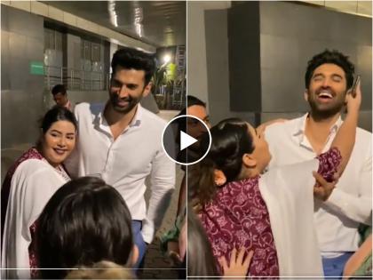 Aditya roy kapur calm on the night manager screening female fan grabs actor for forced kiss netizens reacts | ती सेल्फीच्या बहाण्याने जवळ आली, KISS घेण्याचा प्रयत्न करू लागली! अन् आदित्य रॉय कपूरने 'तिला'..