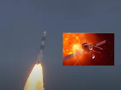 Aditya L1: ISRO's Aditya L-1 successful launch from Sriharikota | Aditya L1: ISRO ची हनुमान उडी, आदित्य एल-१ सूर्याच्या दिशेने झेपावले, श्रीहरिकोटा येथून यशस्वी प्रक्षेपण 