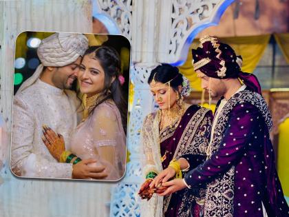 After Ruturaj phadke actor aditya satpute got married | ऋतुराज फडकेनंतर आणखी एक अभिनेता चढला बोहल्यावर, पुण्यात थाटात पार पडला विवाह सोहळा