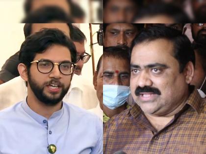 shiv sena rebel leader suhash kande targerts former environment minister aditya thackeray over hindutwa uddhav thackeray balasaheb thackeray | हिंदुत्वाचं प्रतीक हातात दिसलं नाही, तुम्ही भगवा सोडलाय का?; सुहास कांदे यांचा आदित्य ठाकरेंना सवाल