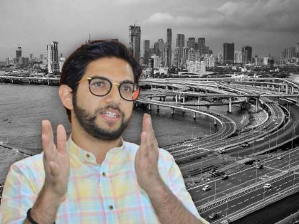 in mumbai ubt aditya thackeray suggestion on landscape on coastal road to administration | कंत्राटदारांचे नाही, मुंबईकरांचे ऐका! कोस्टल रोडवरील लॅण्डस्केप : आदित्य ठाकरे यांची सूचना 