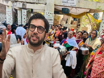 'Labadano Paani Dya' movement concludes with a protest march led by Aditya Thackeray | 'लबाडांनो पाणी द्या' आंदोलनाचा समारोप आदित्य ठाकरेंच्या नेतृत्वाखाली हल्लाबोल मोर्चाने 'Labadano Paani Dya' movement concludes with a protest march led by Aditya Thackeray | 'लबाडांनो पाणी द्या' आंदोलनाचा समारोप आदित्य ठाकरेंच्या नेतृत्वाखाली हल्लाबोल मोर्चाने