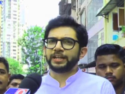 Aditya Thackeray slams Election Commission over long queue for voting in Mumbai Lok Sabha Election 2024 | "मुंबईकर मतदानाला उतरलाय, पण काही ठिकाणी मुद्दाम उशीर केला जातोय"; आदित्य ठाकरेंचा आरोप