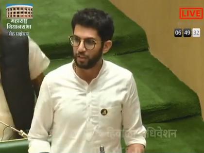 'Make mud and open lotus, this will not happen in Maharashtra now' aditya thackeray says in first speech | आता महाराष्ट्रात असं होणार नाही, पहिल्याच भाषणात आदित्य ठाकरेंचा भाजपाला इशारा