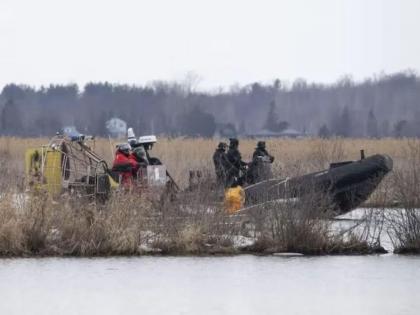 attempt to enter America by river from Canada; Six people died, four of them Indians | नदीतून अमेरिकेत घुसण्याचा प्रयत्न; सहा जणांचा मृत्यू, पैकी चार भारतीय