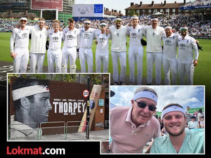 IND vs ENG 5th Test Day 2 Graham Thorpe to be honoured during Englands fifth Test vs India with Day for Thorpey | Day For Thorpey : इंग्लिश खेळाडू खास 'हेडबँड'सह उतरले मैदानात; जाणून घ्या त्यामागचं कारण