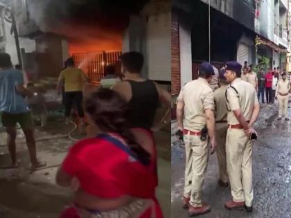 Indore Fire: A huge fire broke out in a three storey building in Indore; 7 killed, 8 injured | Indore Fire: इंदौरमध्ये तीन मजली इमारतीला भीषण आग लागली; 7 जणांचा होरपळून मृत्यू, 8 जखमी