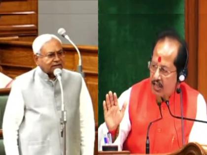 Bihar Floor Test: Different drama in Bihar Assembly; speaker talk on No confidence motion on him, ask Nitishkumar and tejasvi yadav and then resign | Bihar Floor Test: बिहार विधानसभेत वेगळाच ड्रामा; अध्यक्ष जाता जाता नितिशकुमारांना सुनावून गेले