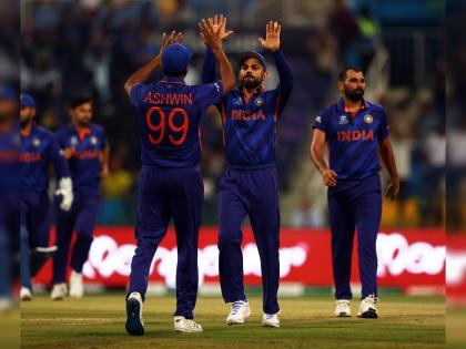 ICC T20 World Cup 2021 Ind vs Afg Live updates : August, 2016: R Ashwin's 52nd T20I wicket, November, 2021: R Ashwin's 53rd T20I wicket,  A five-year wait   | T20 World Cup 2021 Ind vs Afg Live Score: काय सांगताय..., आर अश्विनला एक विकेट घेण्यासाठी पाच वर्ष लागली; पाहा ही आकडेवारी  