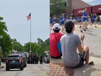 Shooting at Independence Day parade in America; 5 dead, 16 injured in Firing Chicago | अमेरिकेत स्वातंत्र्य दिनाच्या परेडमध्ये गोळीबार; पाच मृत, १६ जखमी