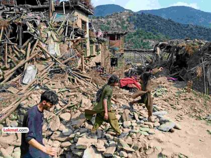 strong earthquake measuring 6 on the Richter scale struck eastern Afghanistan overnight; 800 people died | अफगाणिस्तानच्या पूर्व भागात रात्री ६ रिक्टर स्केल क्षमतेचा तीव्र भूकंप; ८०० लोकांचा मृत्यू strong earthquake measuring 6 on the Richter scale struck eastern Afghanistan overnight; 800 people died | अफगाणिस्तानच्या पूर्व भागात रात्री ६ रिक्टर स्केल क्षमतेचा तीव्र भूकंप; ८०० लोकांचा मृत्यू