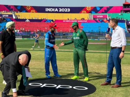 Bangladesh win the toss, invite Afghanistan to bat; See the Playing XI of both teams | बांगलादेशने टॉस जिंकला, अफगाणिस्तानला फलंदाजीचे आमंत्रण; पाहा दोन्ही संघाचे Playing XI