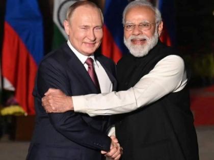 vladimir putin praised pm modi and says he cant be threatened or forced | PM मोदींना घाबरवले अथवा धमकावले जाऊ शकत नाही, राष्ट्रपती व्लादिमीर पुतिन यांनी पुन्हा केली प्रशंसा!