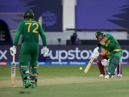 ICC T20 World Cup 2021 SA vs WI Live updates : South Africa beat West Indies by 8 wickets in Dubai | T20 World Cup 2021 SA vs WI Live Score: वेस्ट इंडिजचा सलग दुसरा पराभव, दक्षिण आफ्रिकेचा मोठा विजय; गतविजेत्यांचे स्पर्धेतील आव्हान अडचणीत