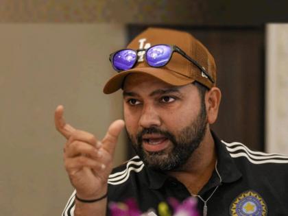  After announcing the Indian squad for the ODI World Cup 2023, captain Rohit Sharma got angry at a question in a press conference  | rohit sharma : "मला हा प्रश्न पुन्हा कधीच विचारू नका...", पत्रकार परिषदेत रोहित शर्मा संतापला