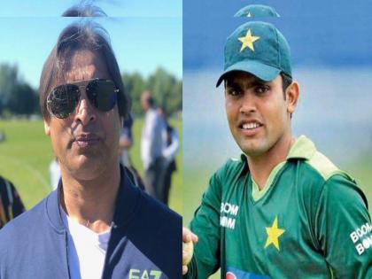 After Babar Azam, former Pakistan player Shoaib Akhtar also trolled Kamran Akmal over English   | Shoaib Akhtar: शोएबचा 'इंग्रजी'वरून पाकिस्तानी खेळाडूंना 'यॉर्कर', बाबरपाठोपाठ अकमलची काढली इज्जत