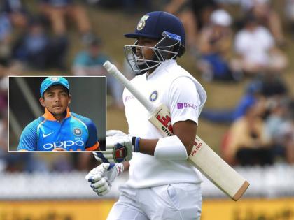 After scoring a triple century while playing for Mumbai in the Ranji Trophy, Prithvi Shaw made an emotional statement saying that sometimes it is very difficult   | Prithvi Shaw: "कधी-कधी खूप त्रास होतो...", त्रिशतक झळकावल्यानंतर पृथ्वी शॉचे भावनिक विधान