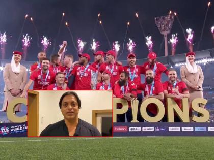 After T20 World Cup Final ENG vs PAK Pakistan lost, Shoaib Akhtar has praised both teams  | T20 World Cup Final ENG vs PAK: "दिल दुखा है लेकिन, टूटा तो नहीं है", शोएब अख्तरने केले इंग्लिश खेळाडूंचे कौतुक 