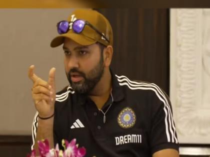 After the announcement of Team India for Asia Cup 2023, captain Rohit Sharma gave a funny answer in the press conference, watch the video  | asia cup 2023 : "आम्ही ही 'पागलपंती' करणार नाही", पत्रकारांच्या प्रश्नावर रोहितचं उत्तर अन् पिकला हशा