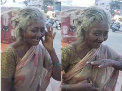  After the video of Lavani empress Shantabai Kopargaonkar begging went viral, Ahmednagar District Collector Siddharam Salimath has directed her to build a house  | लावणी सम्राज्ञी शांताबाई यांना मिळणार घर; जिल्हाधिकाऱ्यांनी वृद्धाश्रमात जाऊन घेतली भेट