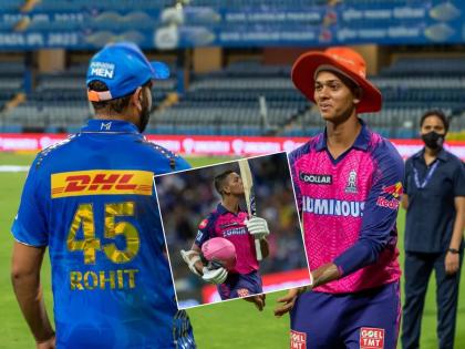 After yashasvi jaiswal hit a century in the rr vs mi match in IPL 2023, Mumbai Indians captain Rohit Sharma praised the youngster | "तुझ्याकडे एवढी ताकद कुठून येते?", रोहितनं शतकवीर जैस्वालला विचारला प्रश्न, स्वतःच केला खुलासा