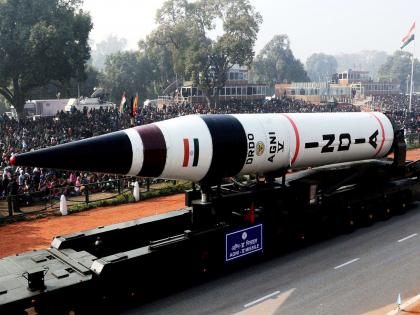 Now Pakistan will think a hundred times before threatening nuclear bombs SIPRI report makes big claim india increases nuclear weapons to 180 pakistan has 170 nuclear bombs | आता पाकिस्तान अणुबॉम्बची धमकी देण्यापूर्वी शंभर वेळा विचार करेल...! SIPRI च्या अहवालात भारताच्या अण्वस्त्रांसंदर्भात मोठा दावा Now Pakistan will think a hundred times before threatening nuclear bombs SIPRI report makes big claim india increases nuclear weapons to 180 pakistan has 170 nuclear bombs | आता पाकिस्तान अणुबॉम्बची धमकी देण्यापूर्वी शंभर वेळा विचार करेल...! SIPRI च्या अहवालात भारताच्या अण्वस्त्रांसंदर्भात मोठा दावा