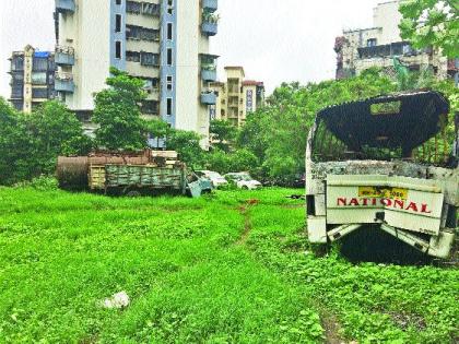Encroachment on the police station's plot | पोलीस ठाण्याच्या भूखंडावर अतिक्रमण Encroachment on the police station's plot | पोलीस ठाण्याच्या भूखंडावर अतिक्रमण