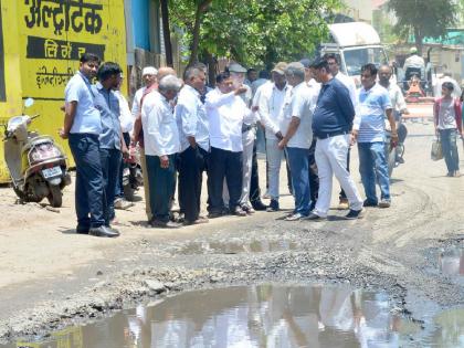 Drainage water accumulated in Kedgaon Industrial Estate; Factory workers strike warning | केडगाव इंडस्ट्रियल इस्टेटमध्ये साचले ड्रेनेज पाणी; कारखानदारांचा आंदोलनाचा इशारा