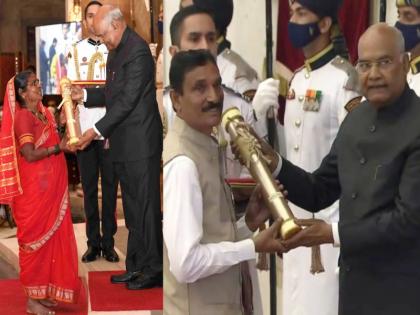 honored with 'Padma' award along with Popatrao Pawar, Rahibai Popere, Kangana Ranaut | पोपटराव पवार, राहीबाई पोपेरे, कंगना रनौतसह अदनान सामी ‘पद्म’ पुरस्काराने सन्मानित