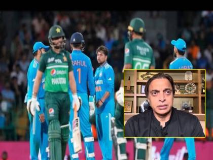Ahead of IND vs PAK match in icc odi world cup 2023 Shoaib Akhtar warns Indian team that Pakistan is not Afghanistan  | IND vs PAK : "पाकिस्तान म्हणजे अफगाणिस्तान नाही...", भारताविरूद्धच्या सामन्यापूर्वी शोएब अख्तरचं विधान
